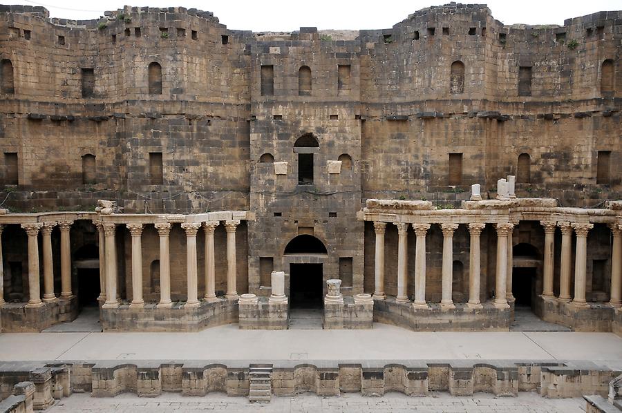 Roman theatre at Bosra