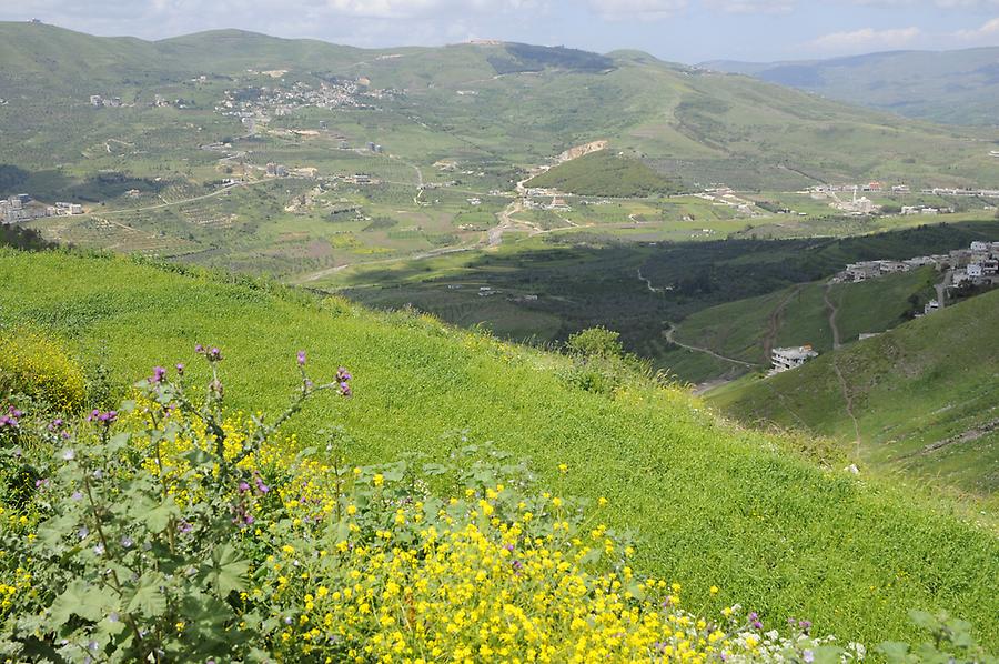 Landscape near the Krak des Chevaliers