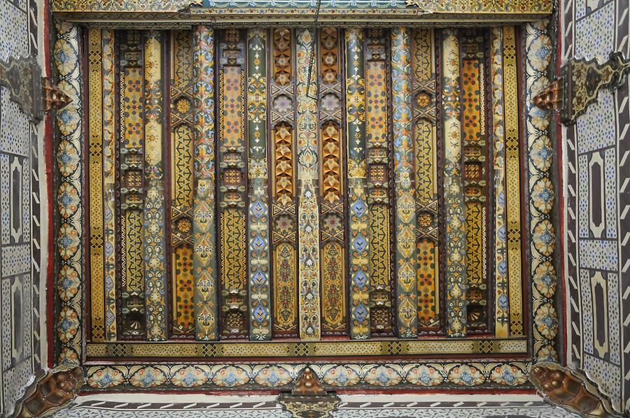 Wooden ceiling