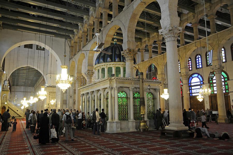 Tomb in the Umayyad Mosque