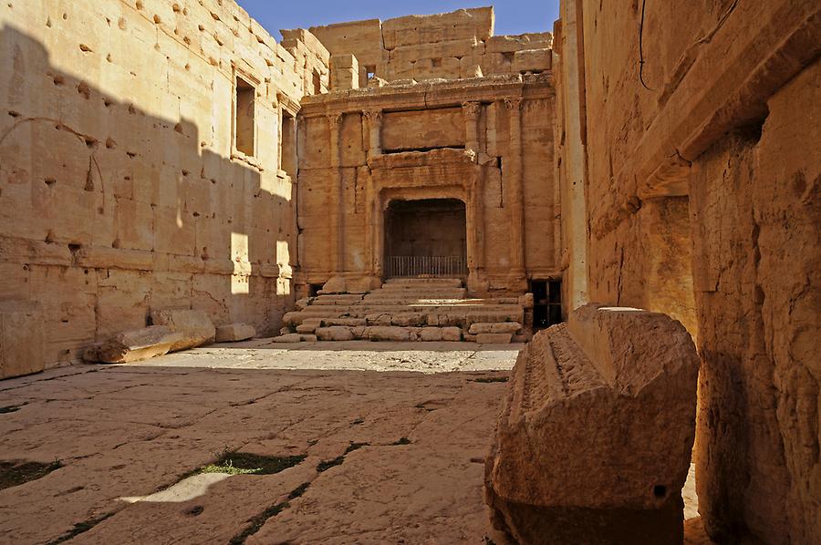 Inside of the Temple of Baal