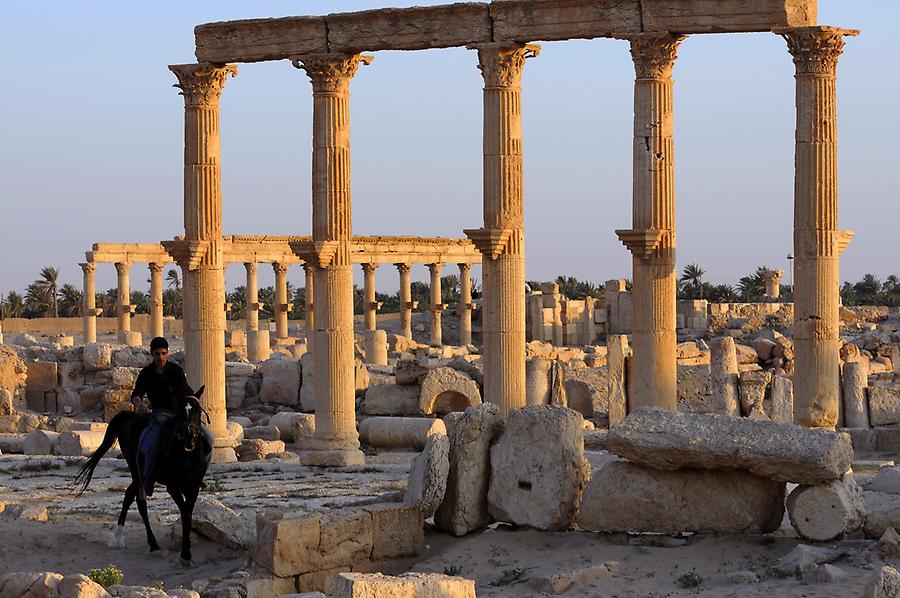 Grand Colonnade at Palmyra