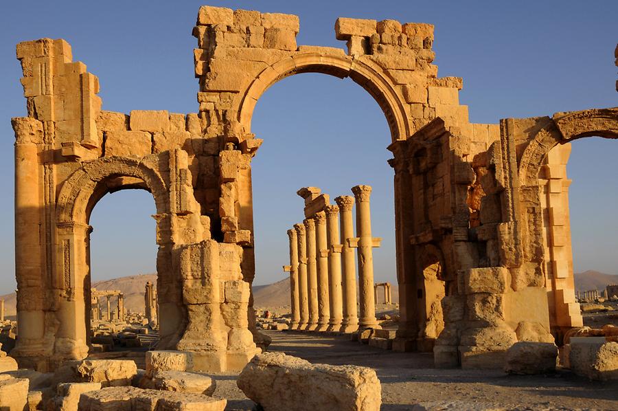 Monumental arch at Palmyra