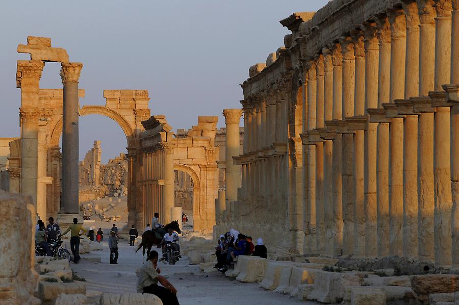 Grand Colonnade at Palmyra