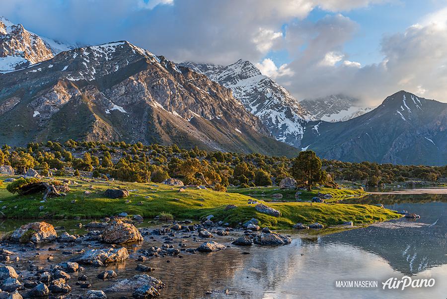 Fann Mountains, Tajikistan, © AirPano 