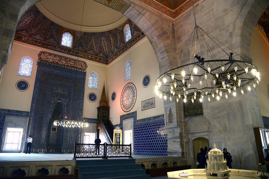 Bursa - Green Mosque; Inside