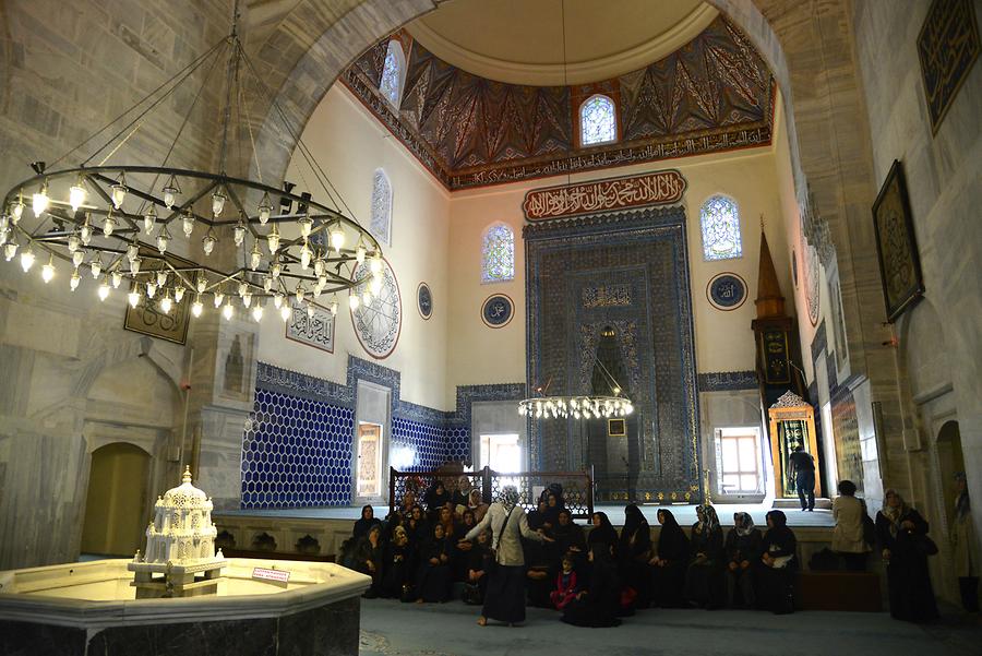 Bursa - Green Mosque; Inside