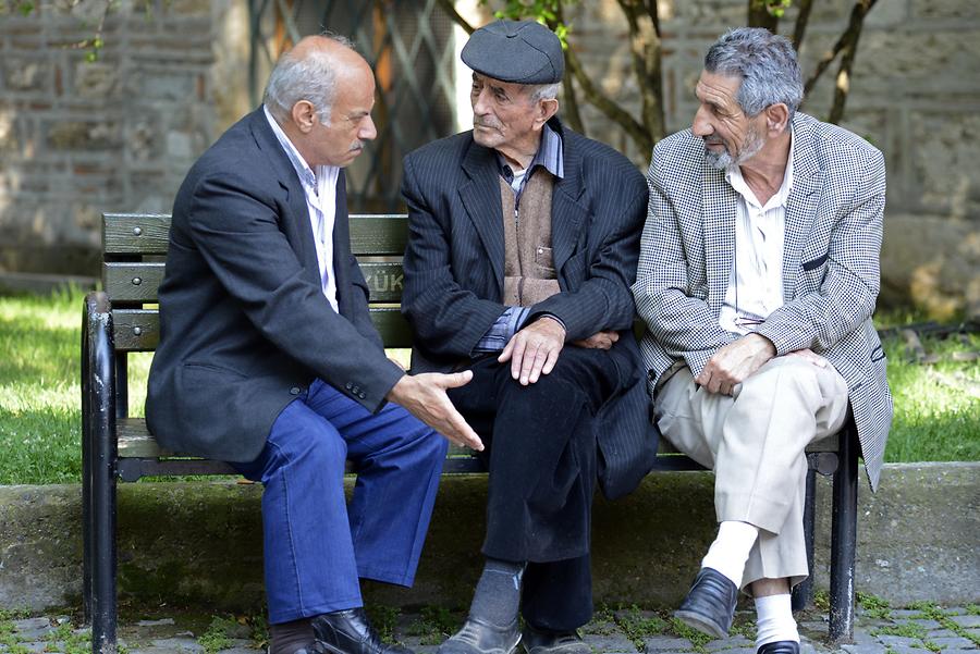 Bursa - Old Town; Bazaar; People