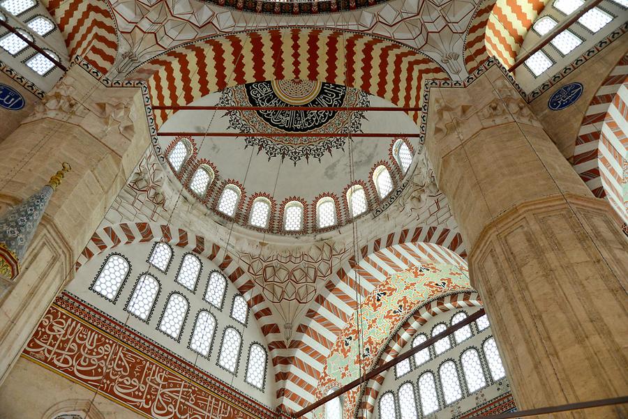 Edirne - Selimiye Mosque; Inside