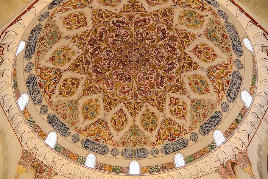 Edirne - Üç Şerefeli Mosque; Inside
