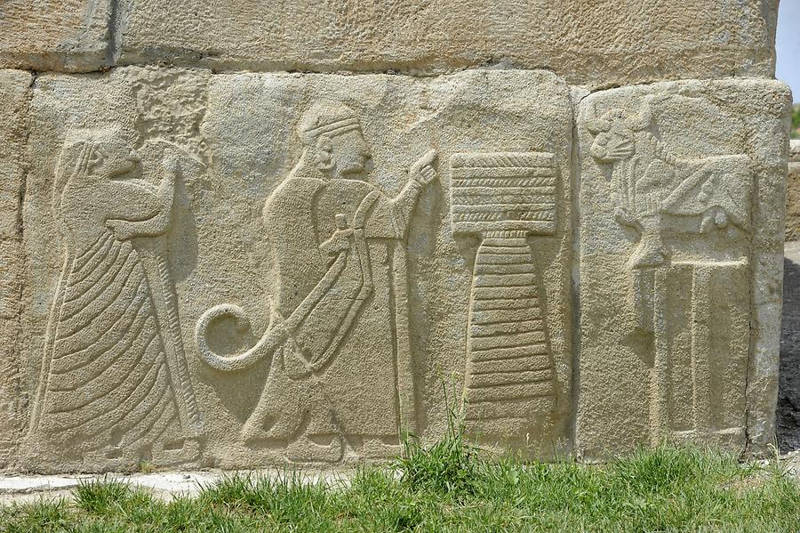 Walls covered with Reliefs at Alaca Höyük