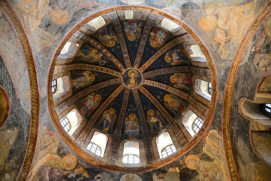 Chora Church; Inside, Frescoes