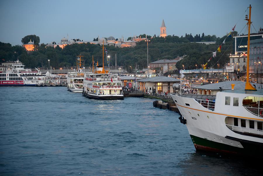 Golden Horn at Sunset