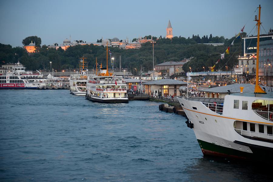 Golden Horn at Sunset