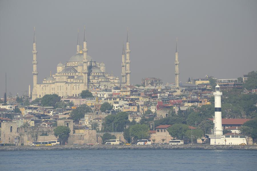 Panoramic View - Sultan Ahmed Mosque Panoramic View - Sultan Ahmed Mosque