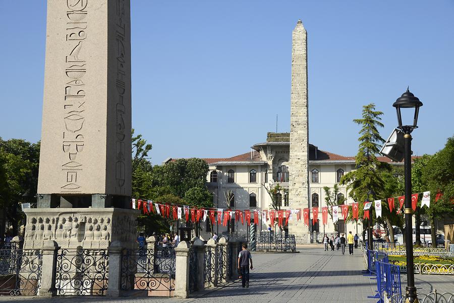 Walled Obelisk and Obelisk of Thutmose III