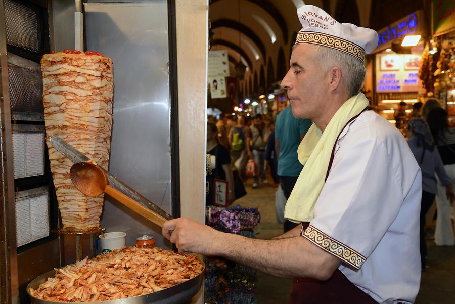 İzmir - Bazaar; Kebab