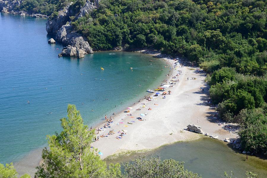 Beach near Olympos