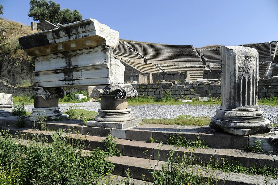 Bergama - Asklepion; Theatre