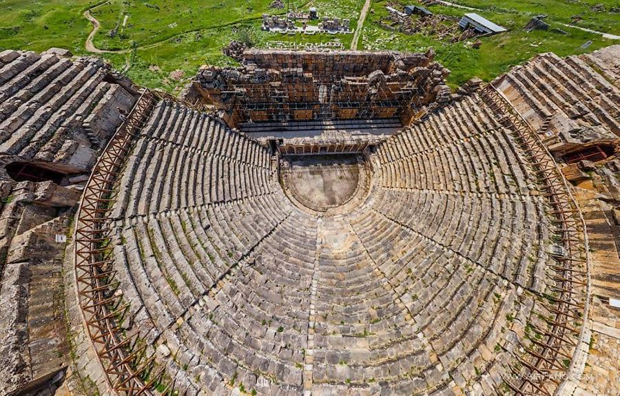 Antique theatre of Pamukkale