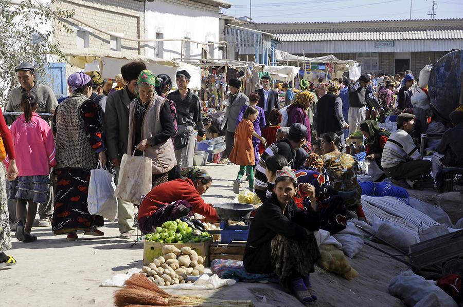 Konye-Urgench - Vegetable Market