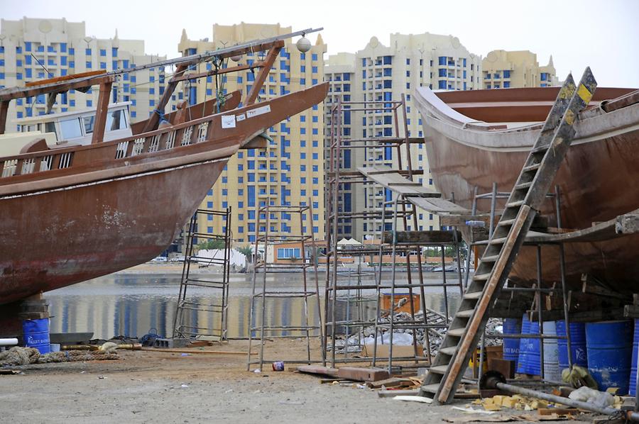 Shipyard Dhau Ajman