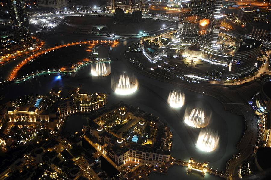 Downtown Dubai at Night