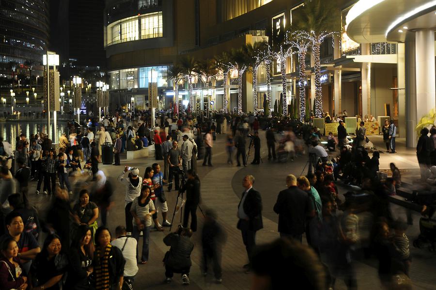 Downtown Dubai at Night