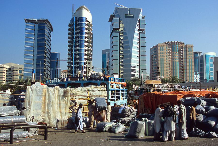 Dhows on Dubai Creek