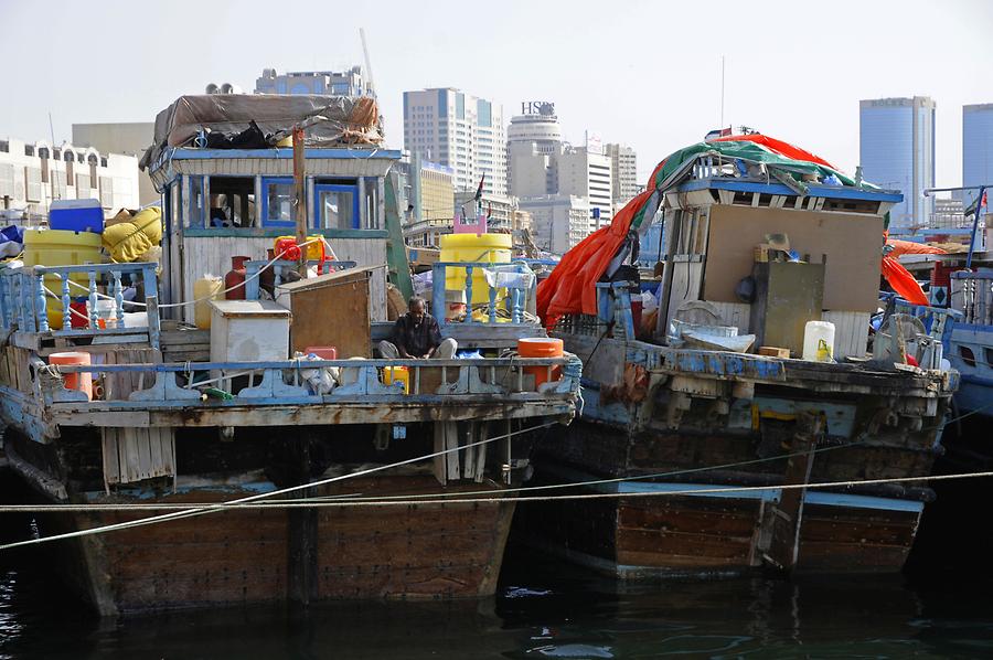 Dhows on Dubai Creek