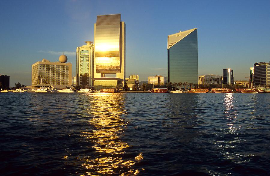 National Bank on the Bank of Dubai Creek