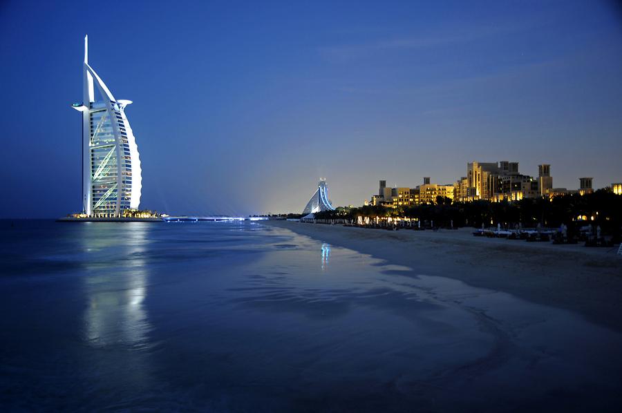 Burj al Arab at Night