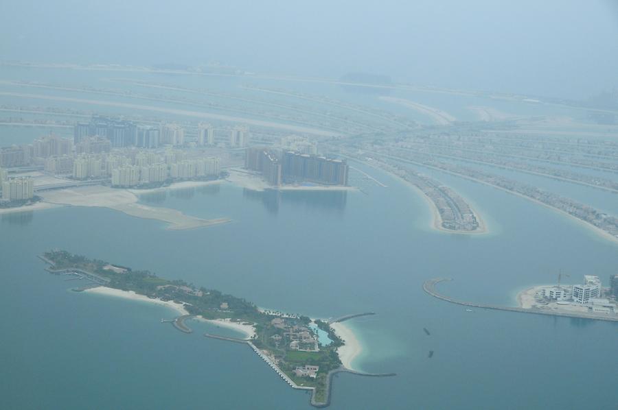 Palm Jumeirah Seen from Above