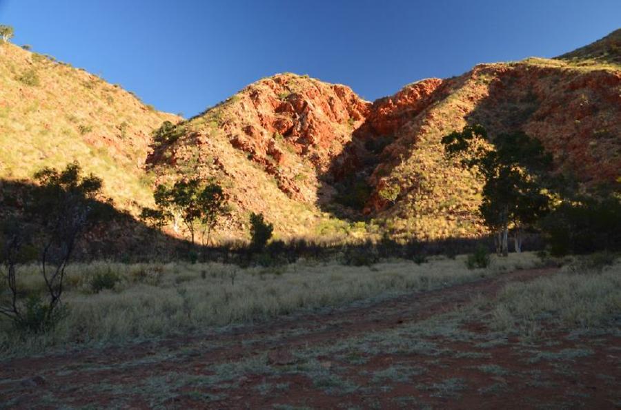 The valley entrance to Bungabiddy Rockhole, Foto: Heinz Dreher