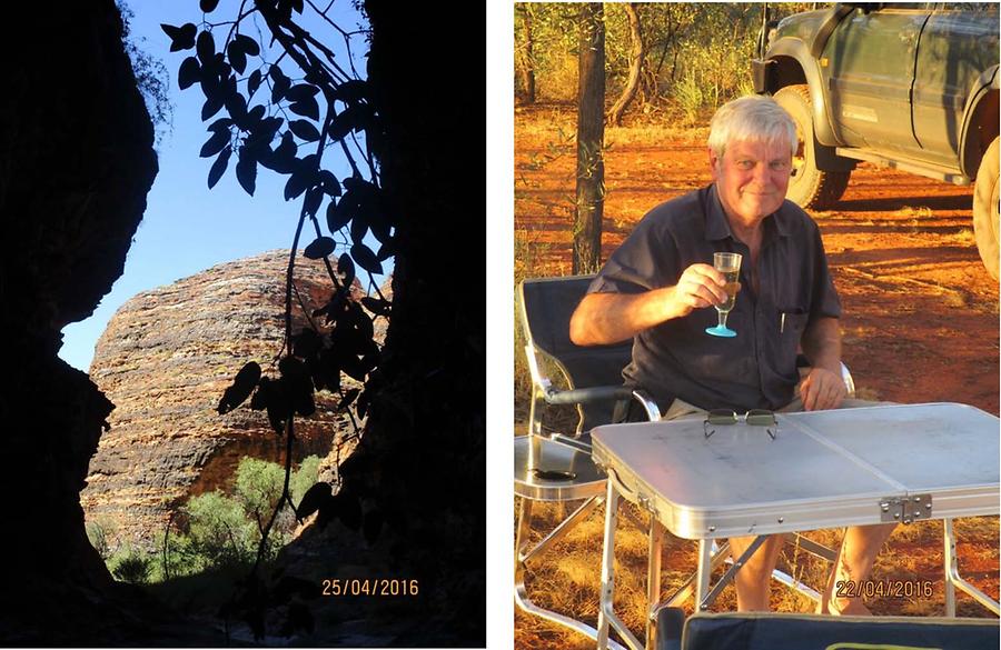 Purnululu NP / relaxing camp