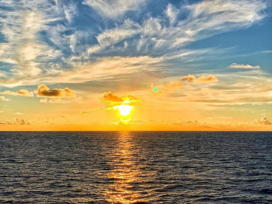 Butaritari Atoll at Sunset