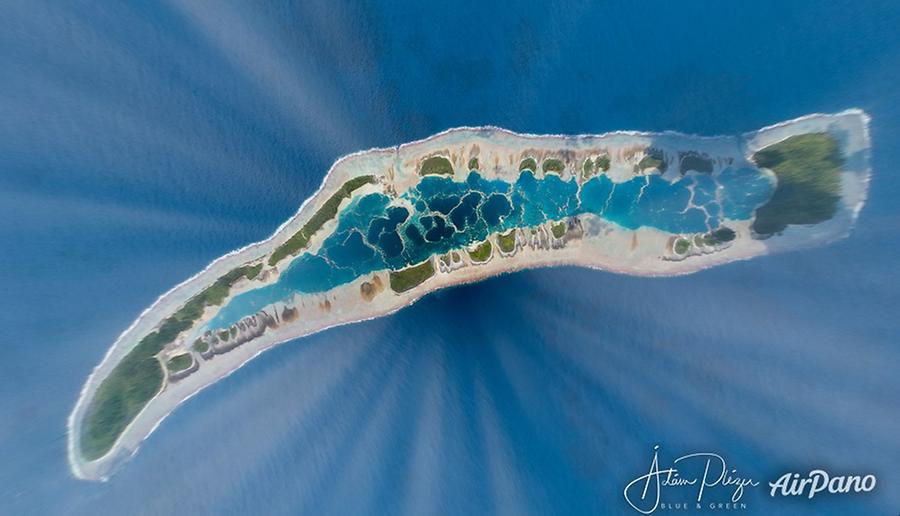 Caroline Atoll. Kiribati, © AirPano 