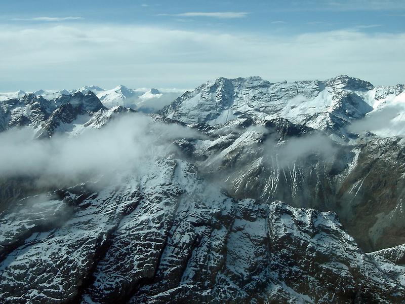 Mountains in Fiordland