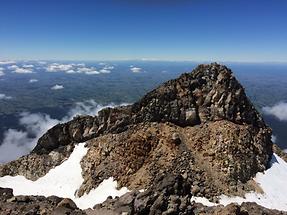 View of the peak