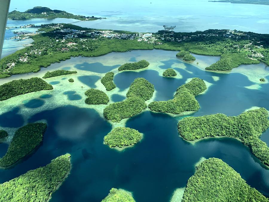 Palau from the Air