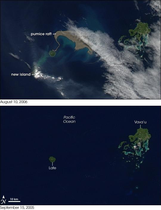 Before and after Eruption (2006)