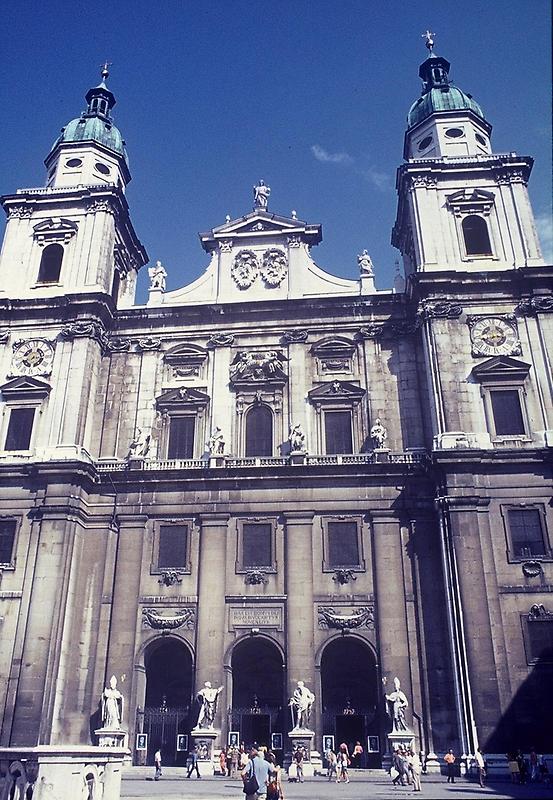 Baroque cathedral, Salzburg