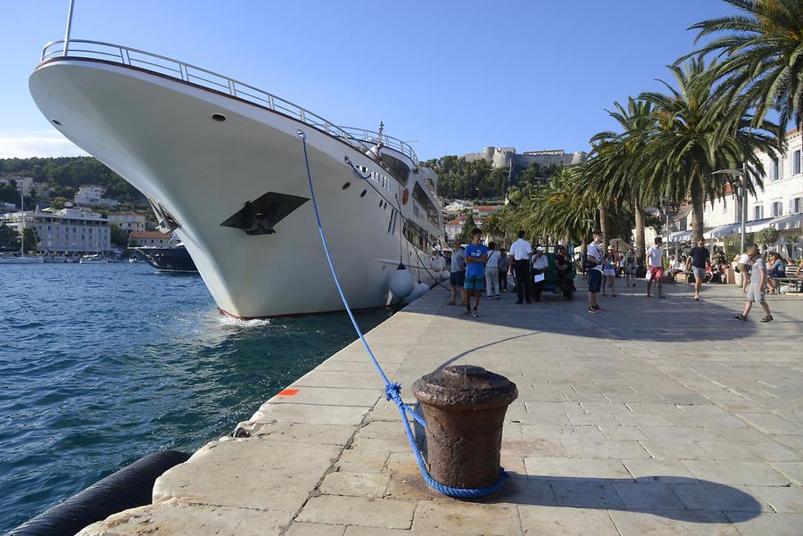 Hvar - Hvar City; Harbour Promenade