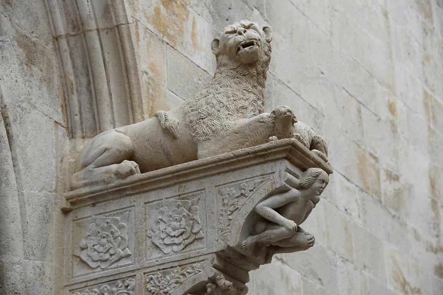 Korčula - Korčula Town; Cathedral, Detail