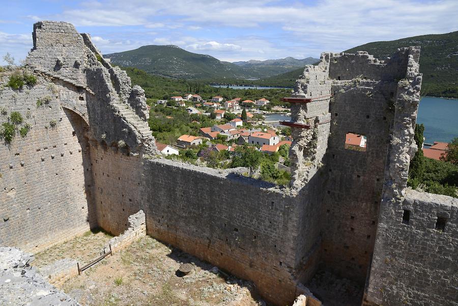 Pelješac - Mali Ston; Castle