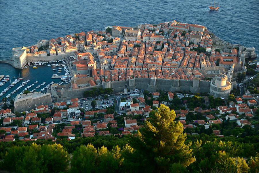 Dubrovnik Viewed from Above