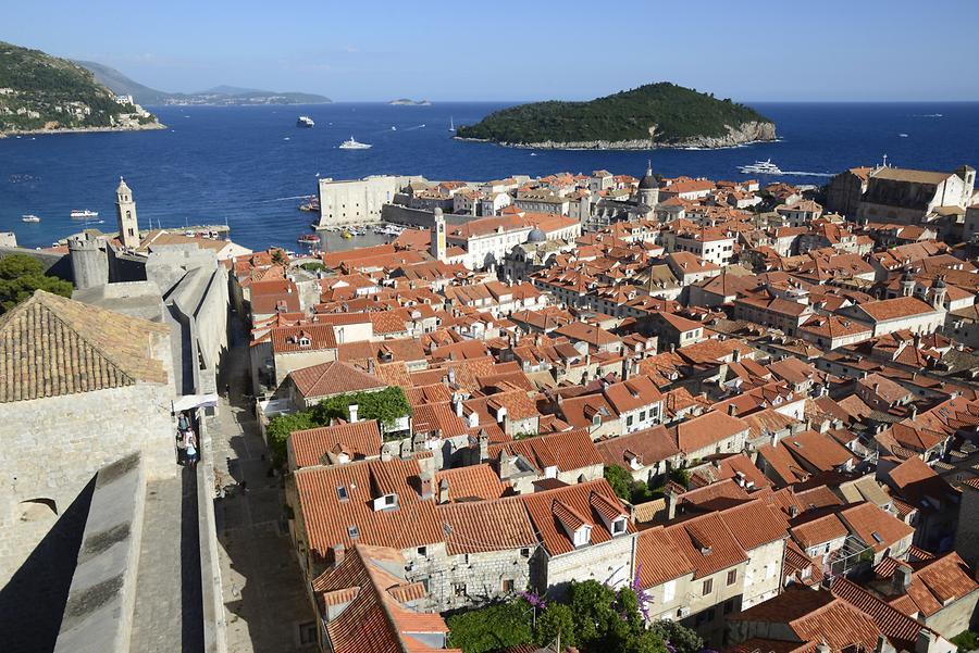 Dubrovnik Viewed from Above