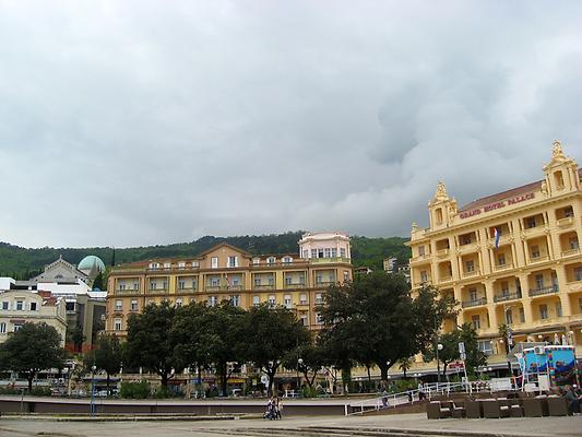 Hotel Bellevue and Grand Hotel Palace, Opatija, Croatia. 2014. Photo: Clara Schultes