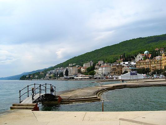 Panorama of Opatija, Opatija, Croatia. 2014. Photo: Clara Schultes