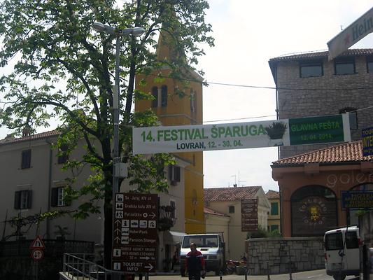 Town of Lovran with the St. George Church, Lovran, Croatia. 2014. Photo: Clara Schultes